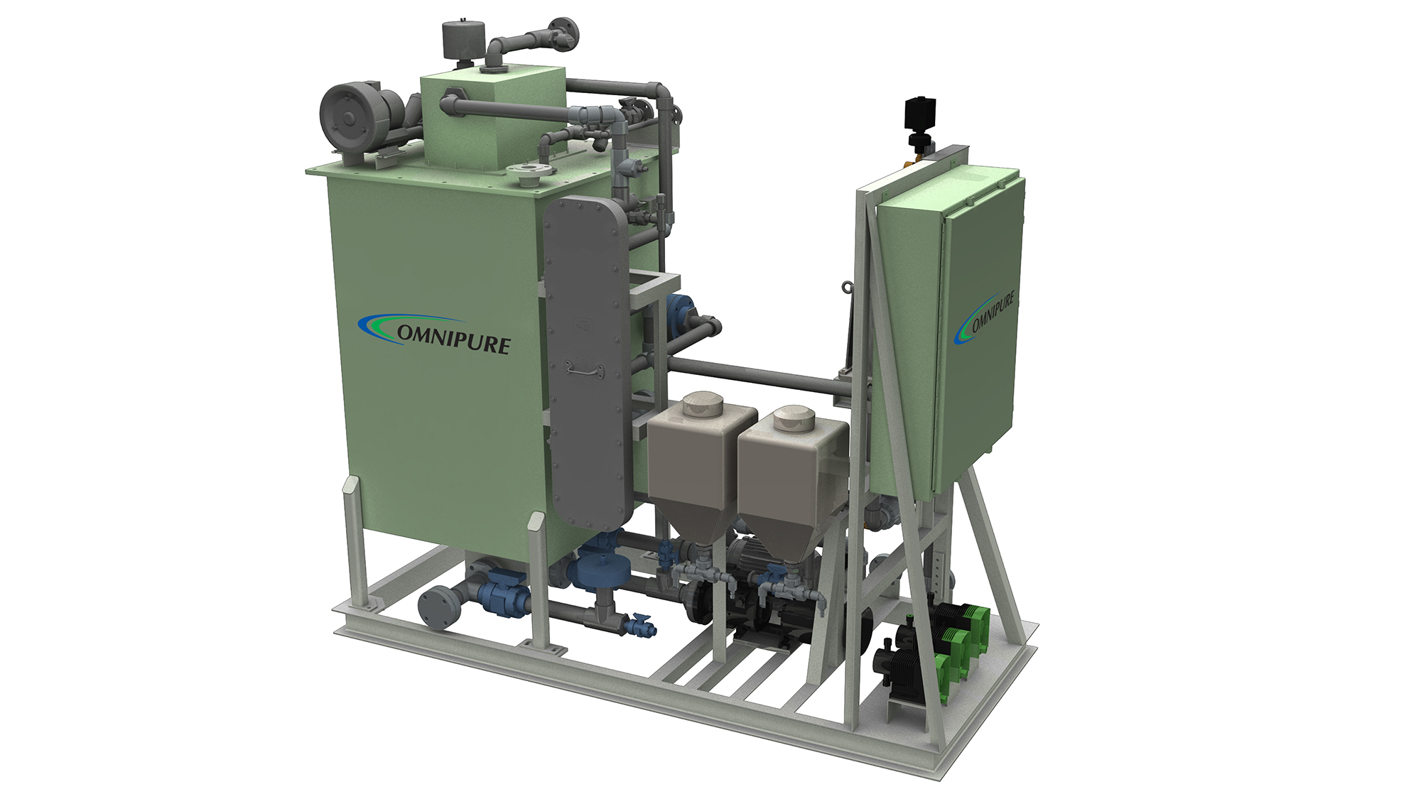 产品特点：OMNIPURE™ 64系列海洋污水处理（OMNIPURE™ Series 64 Marine Sewage Treatment ）